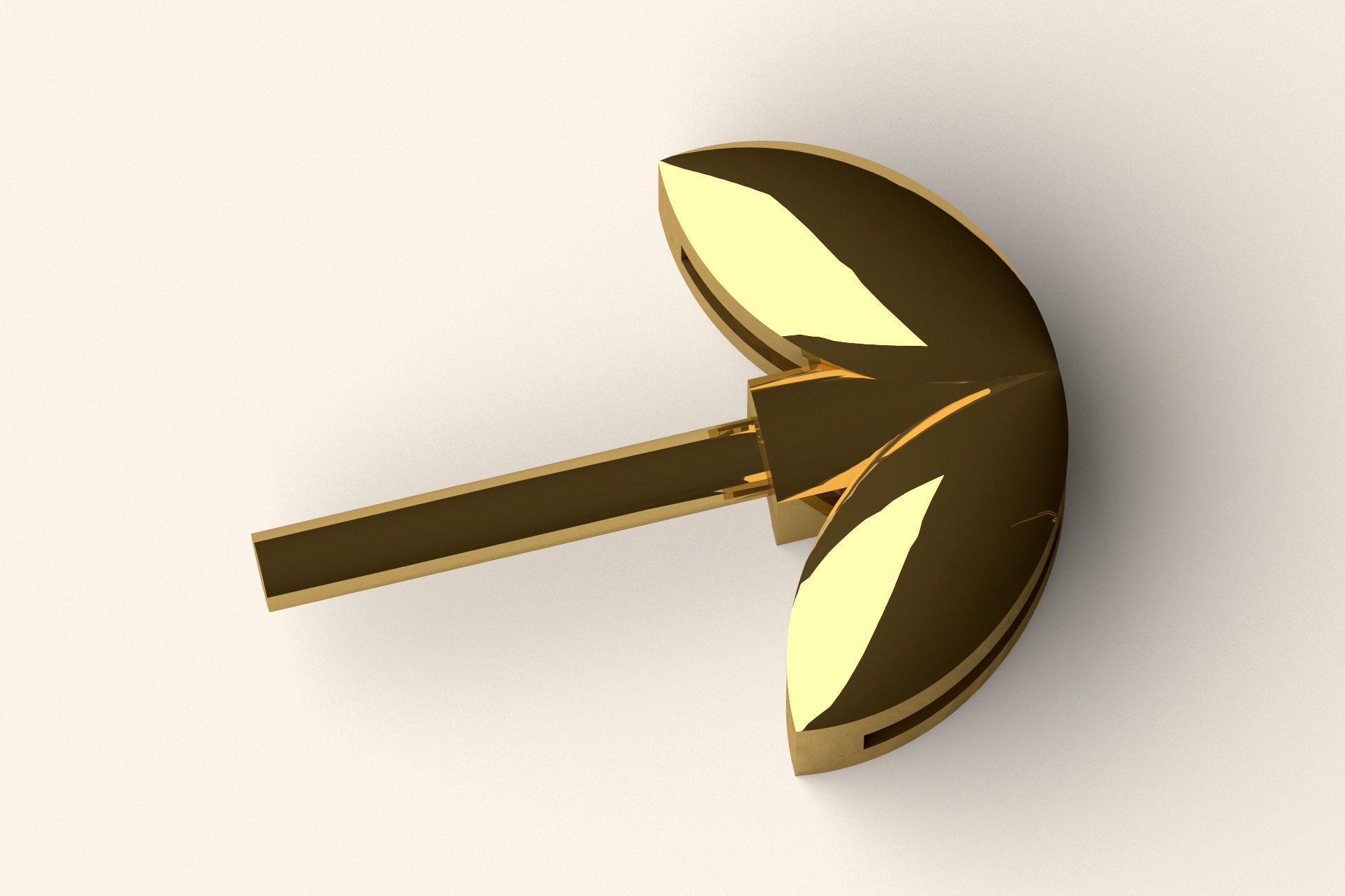 Leaf Link Bracelet B 08 3D print model_5