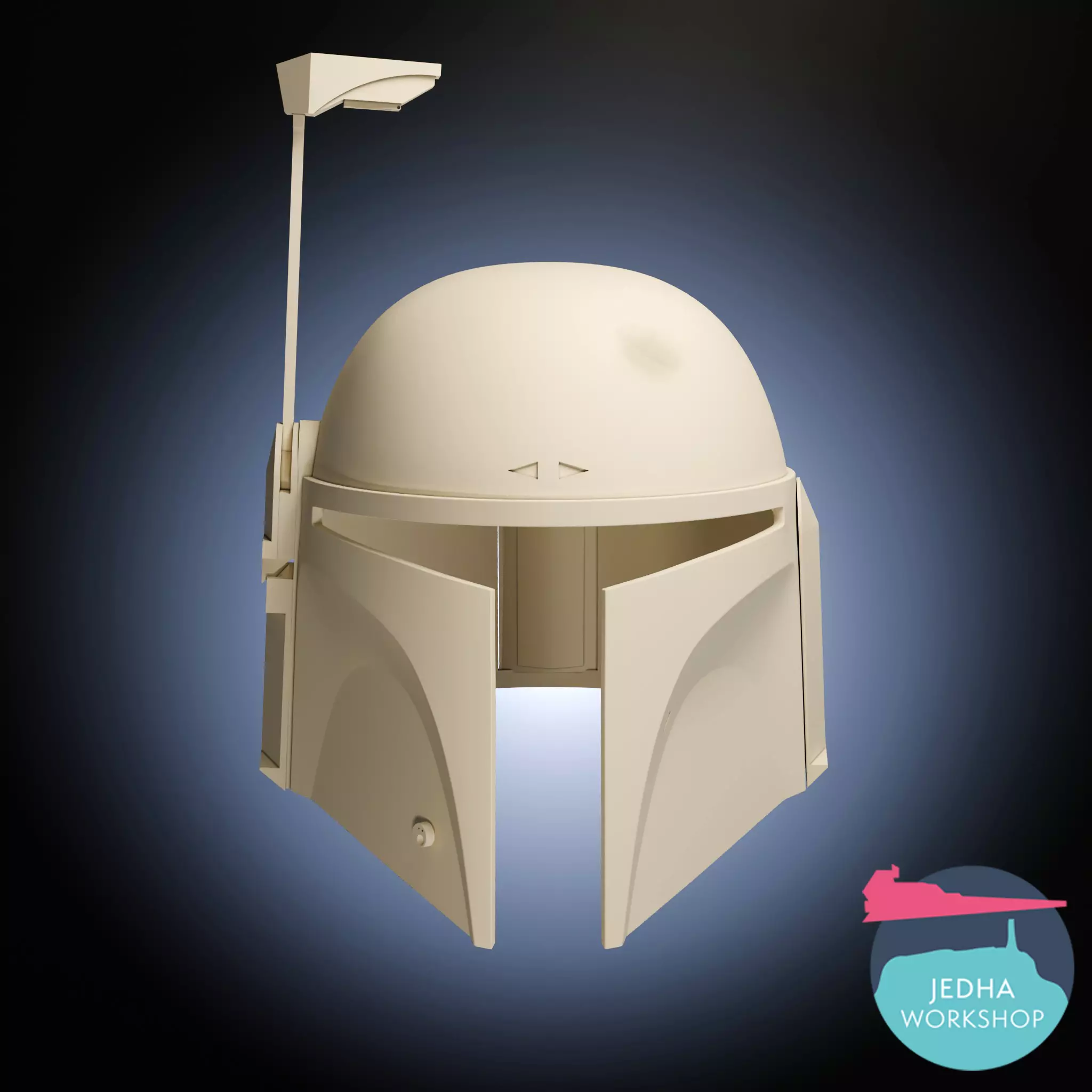 Boba Fett Helmet 3D Files Empire Strikes Back  3D print model_0