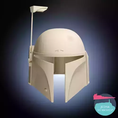 Boba Fett Helmet 3D Files Empire Strikes Back  3D print model