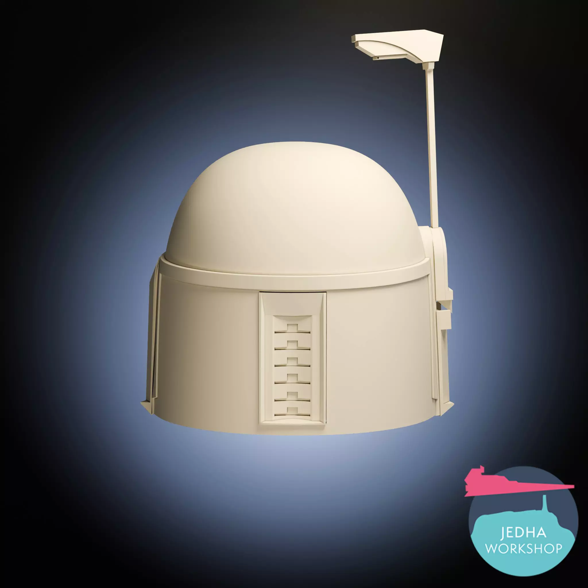 Boba Fett Helmet 3D Files Empire Strikes Back  3D print model_3