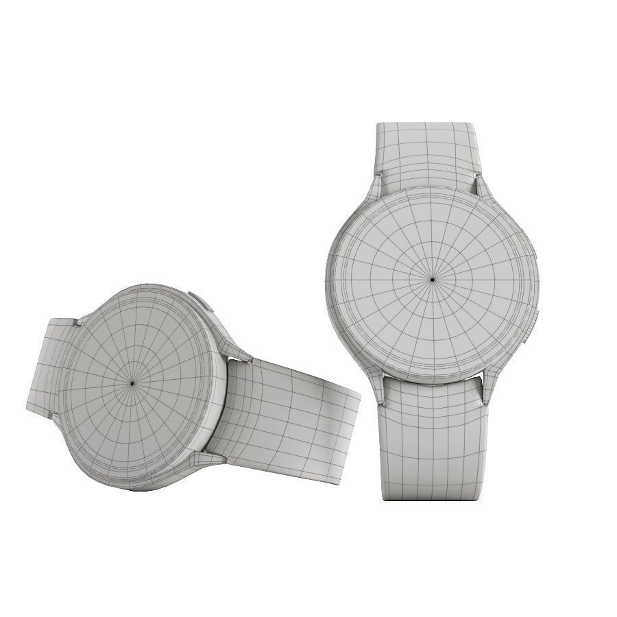 Samsung Galaxy Watch 4 Low-poly 3D model_1