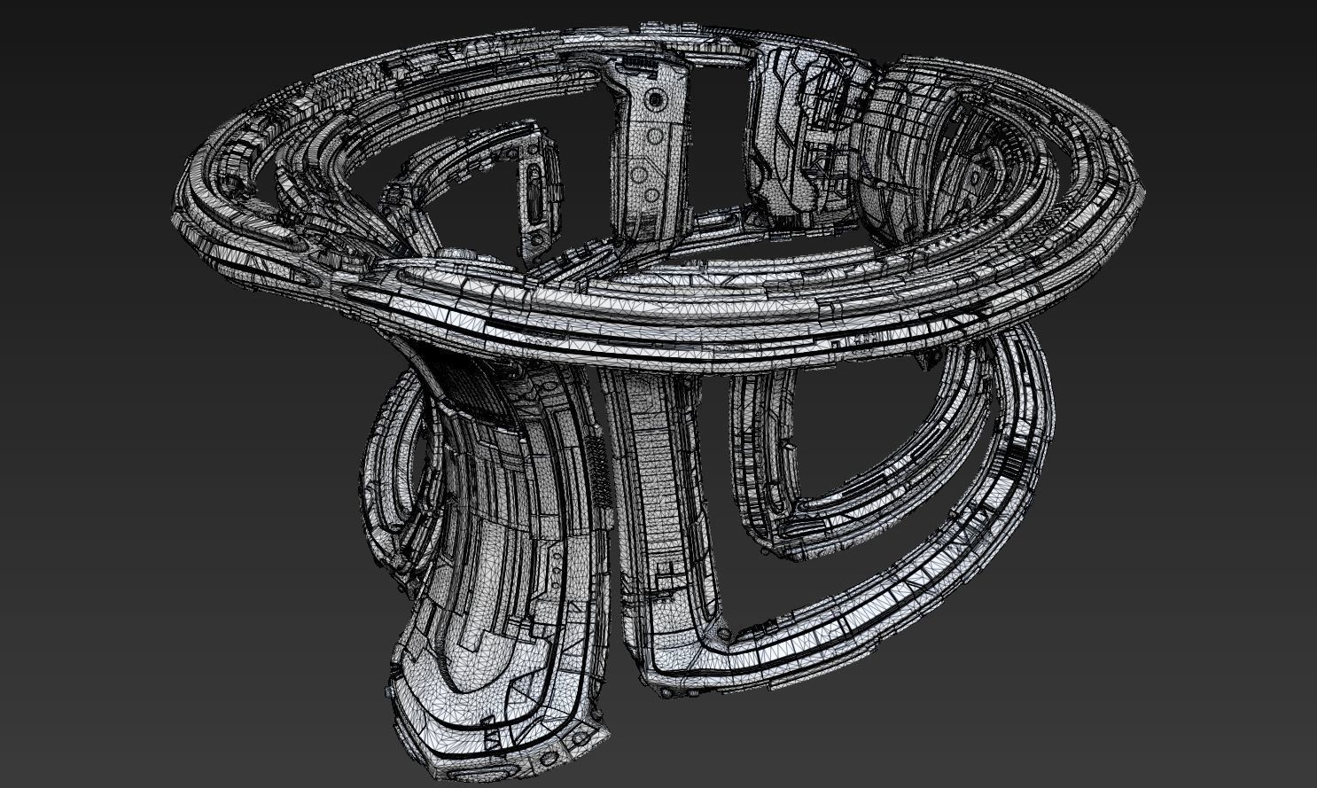 space equipment node 00076 3D model_2