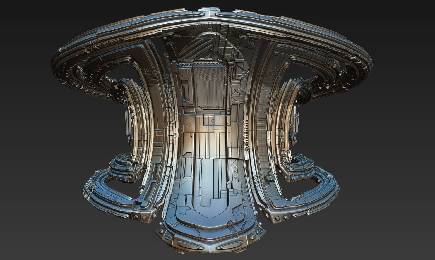 space equipment node 00076 3D model_9