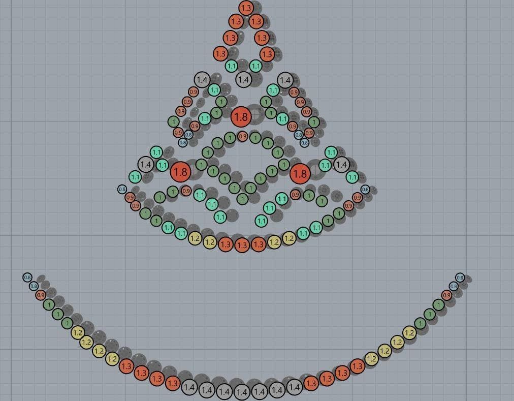 Woman Pendant 3D print model_15