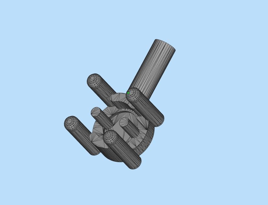 Woman Pendant 3D print model_10