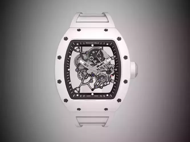 Richard Mille Bubba Watson  RM 055 Low-poly 3D model