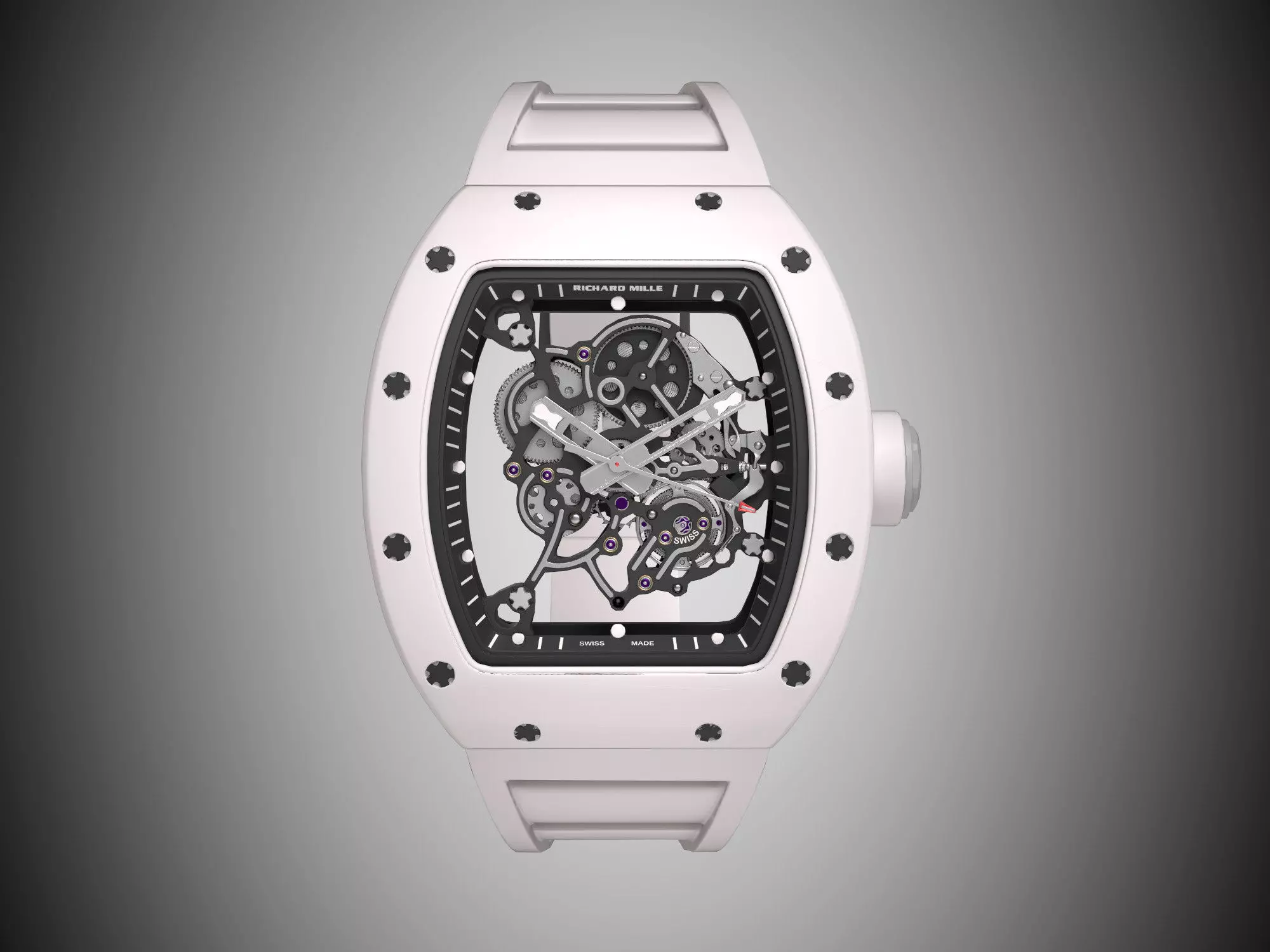Richard Mille Bubba Watson  RM 055 Low-poly 3D model_0