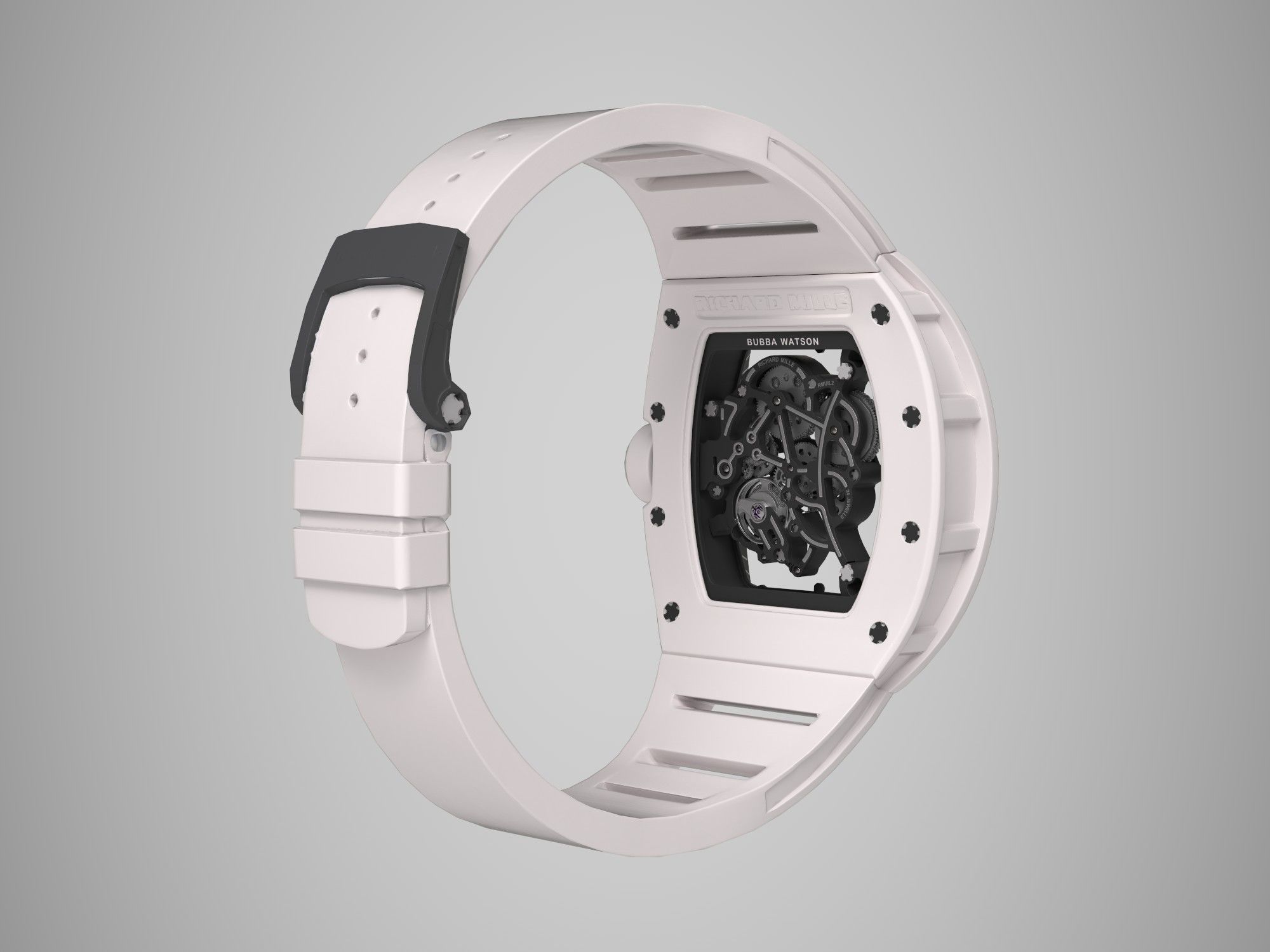 Richard Mille Bubba Watson  RM 055 Low-poly 3D model_5