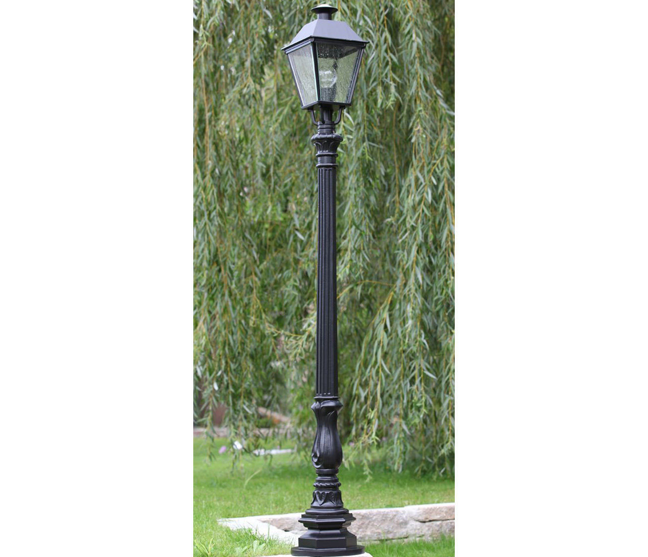 Classic street Outdoor landscape light Lamp Lantern 3D model_7