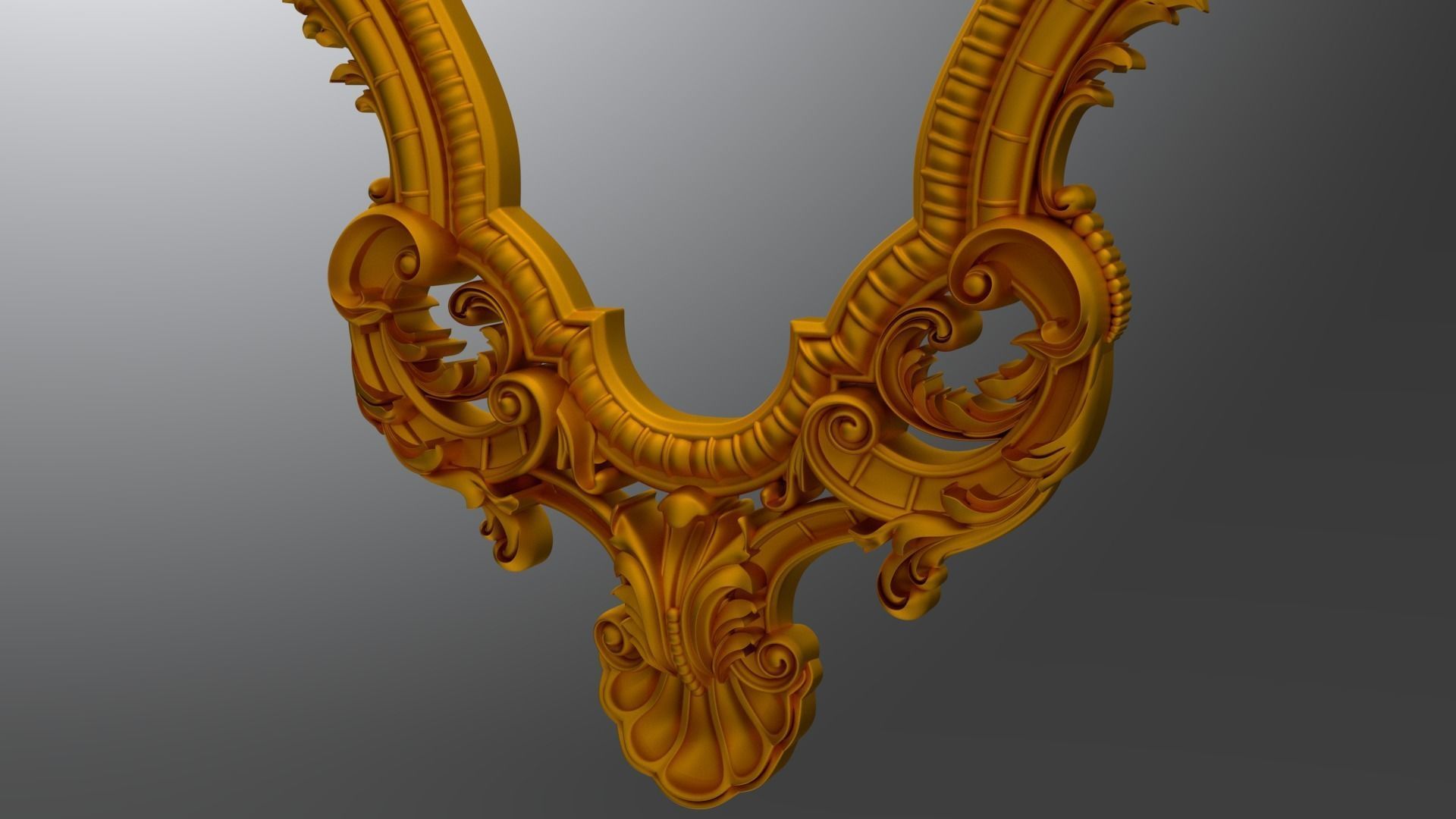 frame 3 for cnc 3D model_6