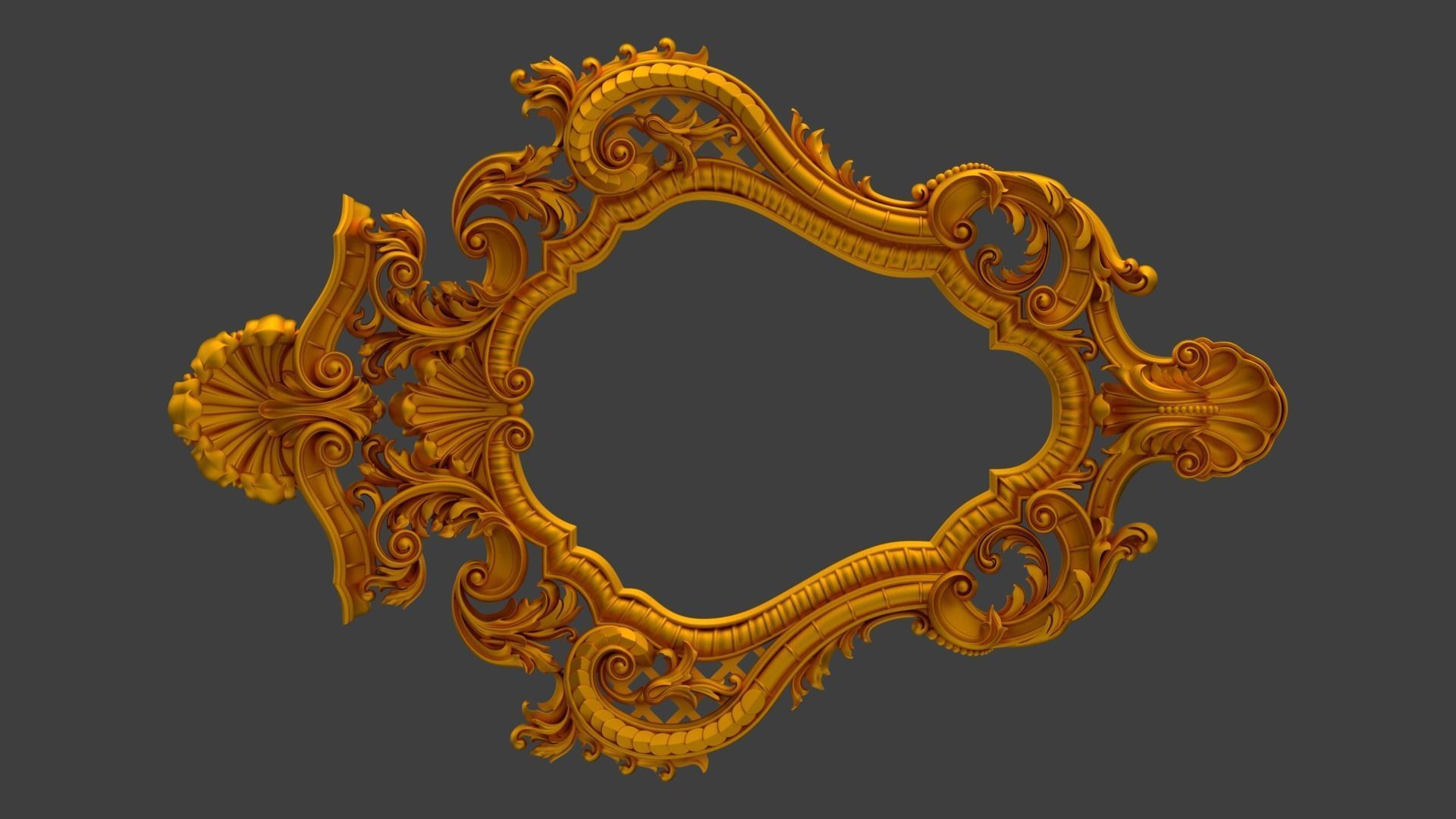 frame 3 for cnc 3D model_1