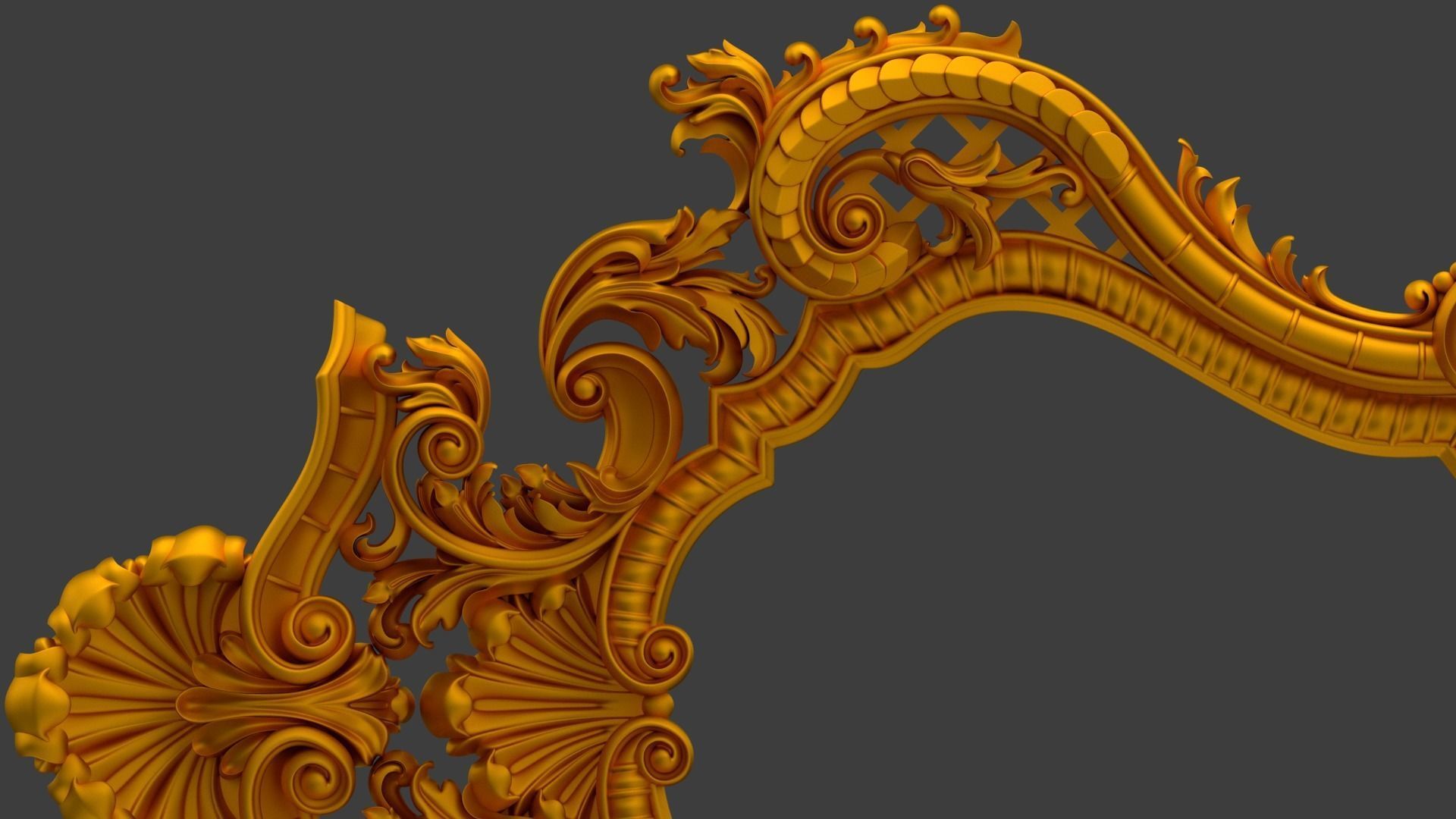 frame 3 for cnc 3D model_2