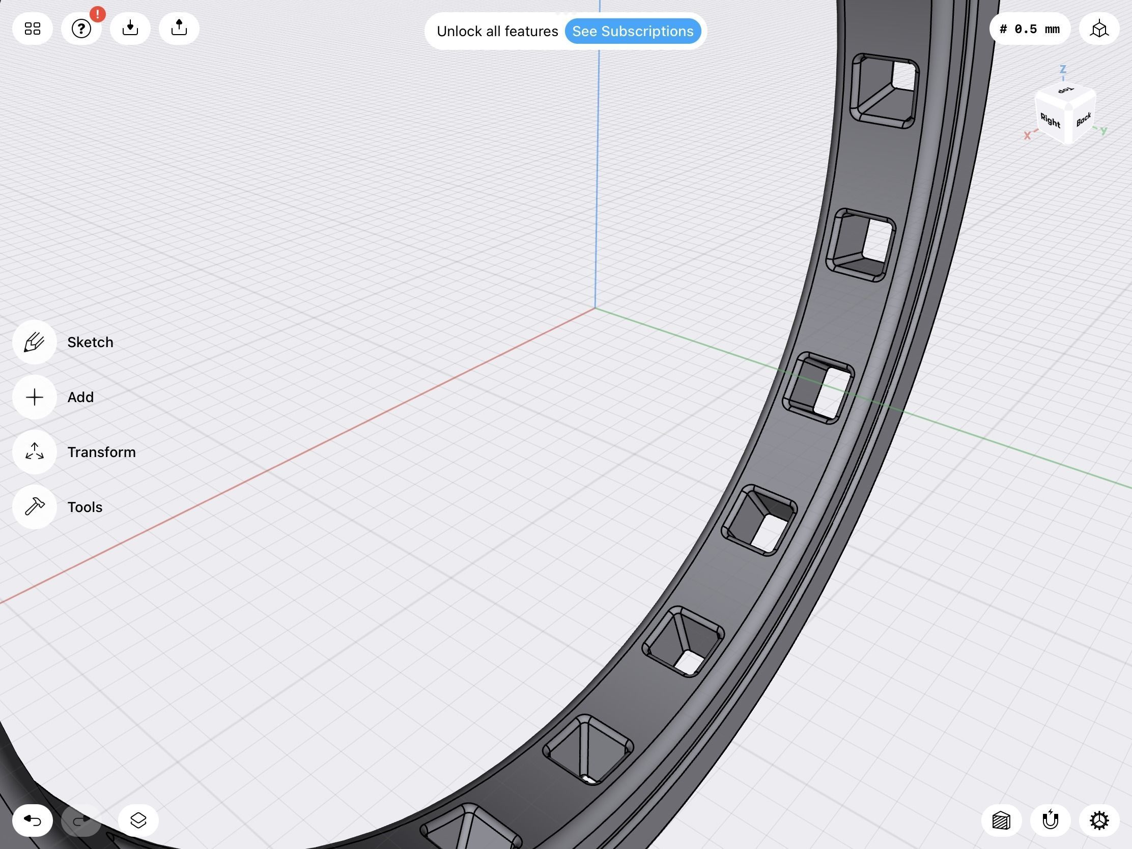 Wedding band stl file 3D print model_2