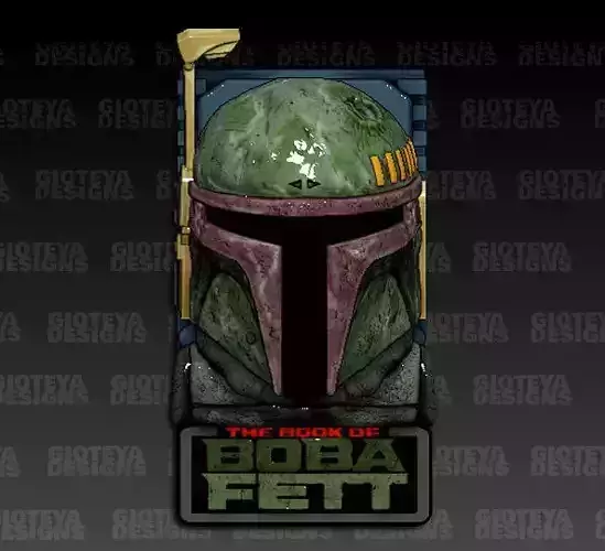 Star Wars The Book of Boba Fett Magnet