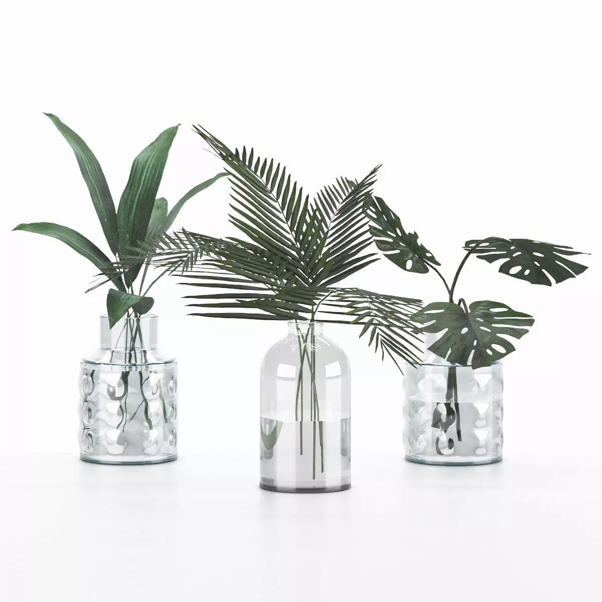 greenery composition  3D model_0