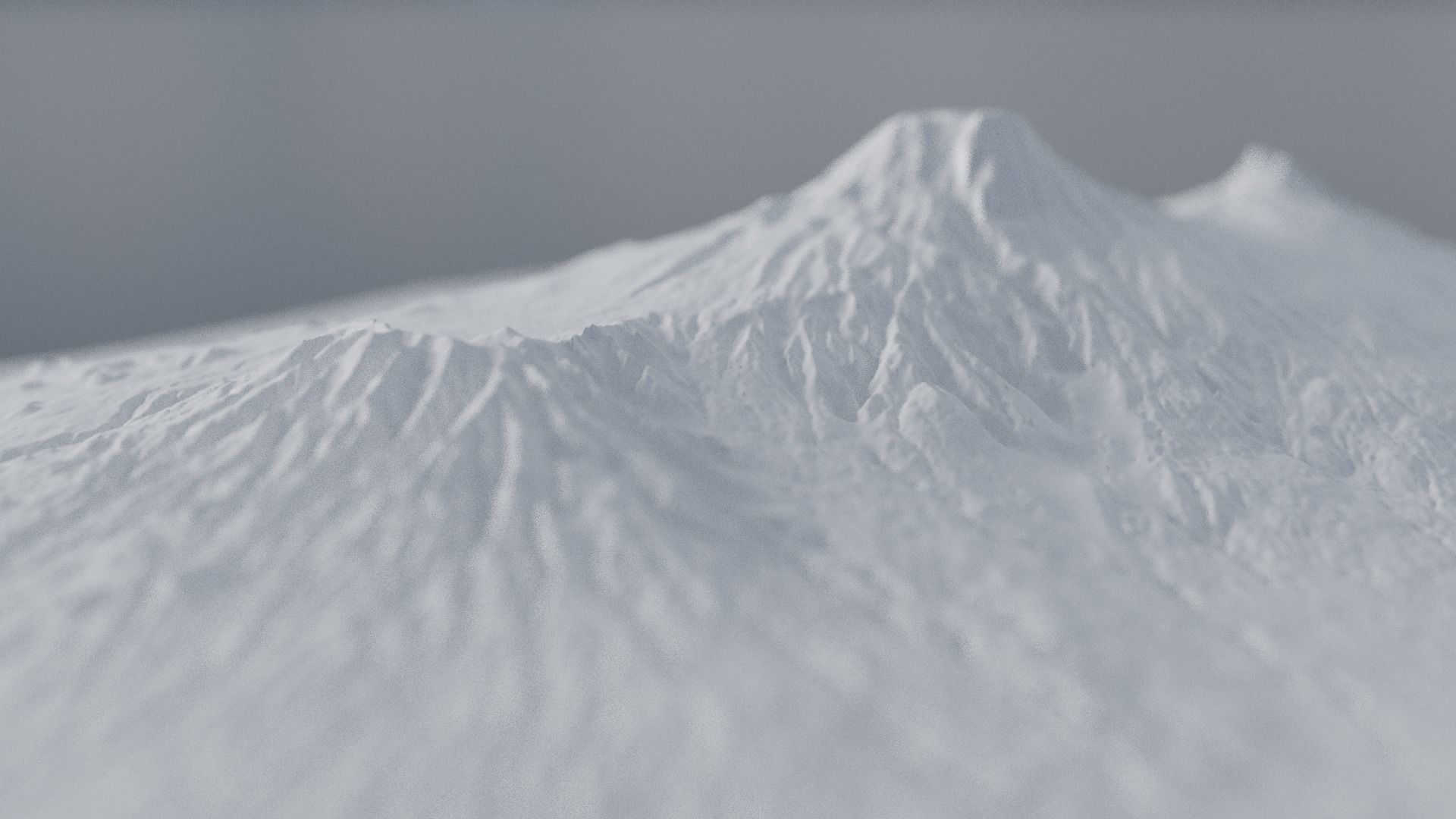 Mount Kilimanjaro 3D Print 3D print model_5