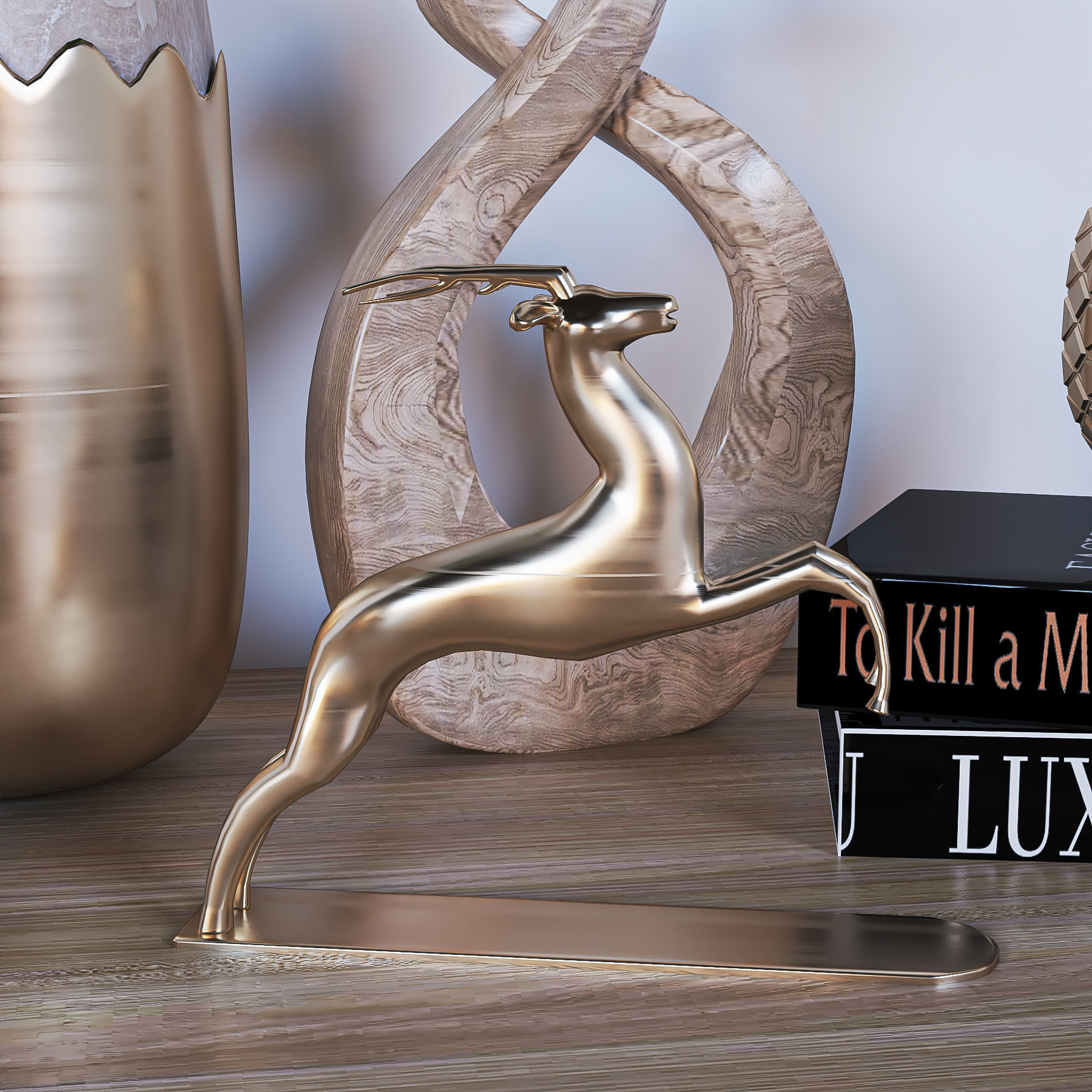 decorative set 44 3D model_2