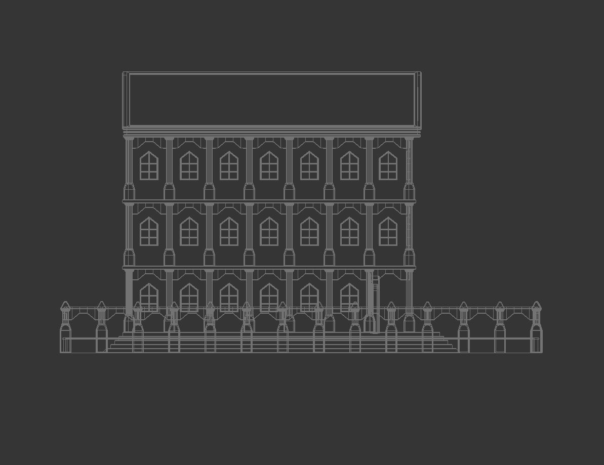 ROMAN HOUSE 3D model_4