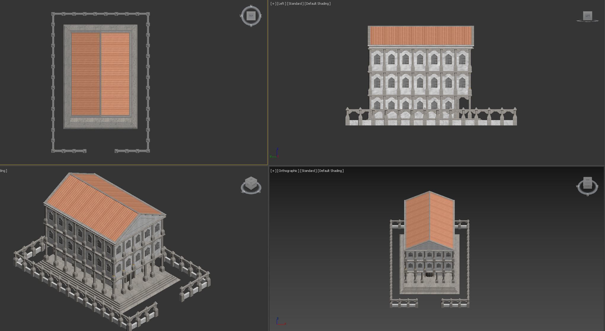 ROMAN HOUSE 3D model_6