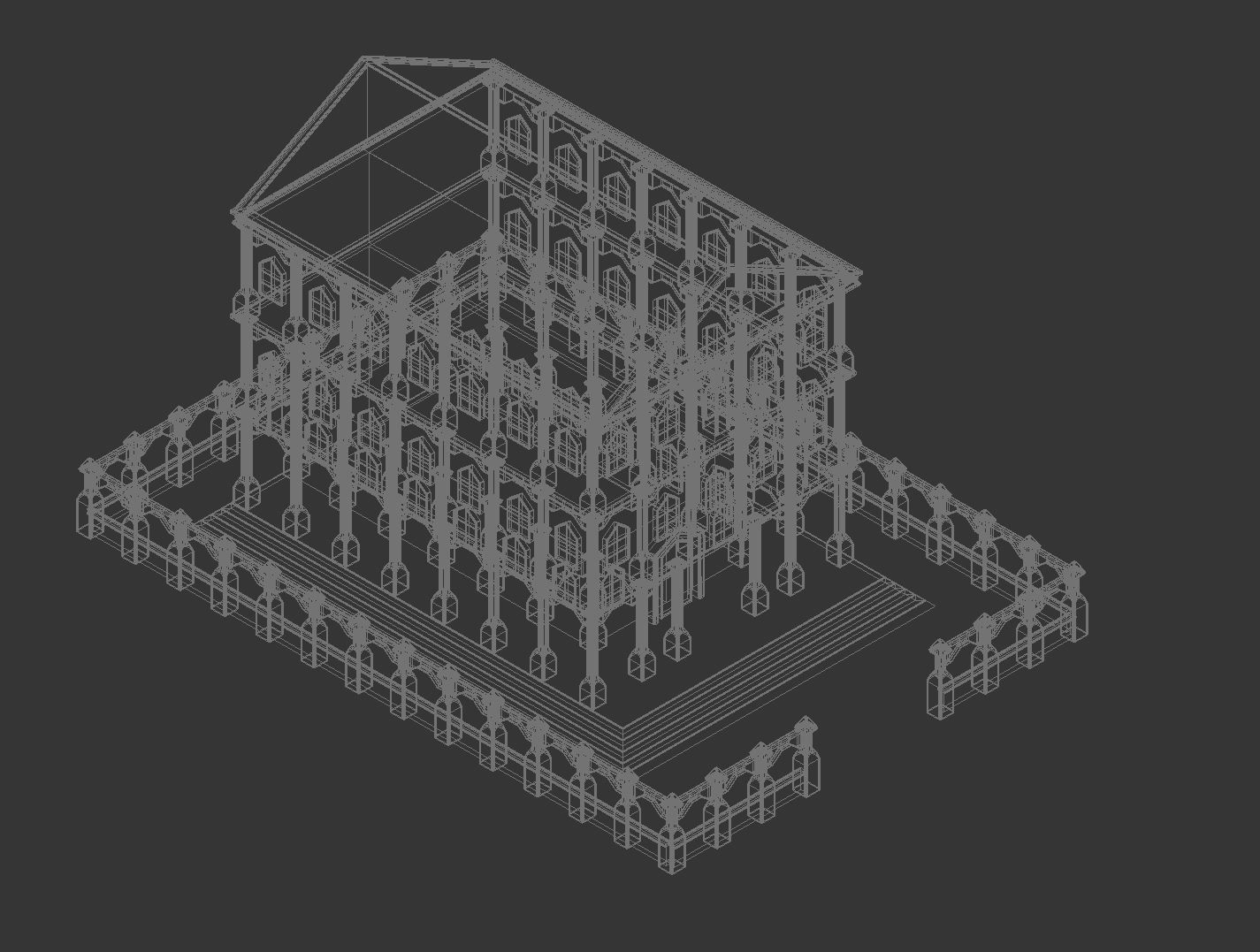 ROMAN HOUSE 3D model_3