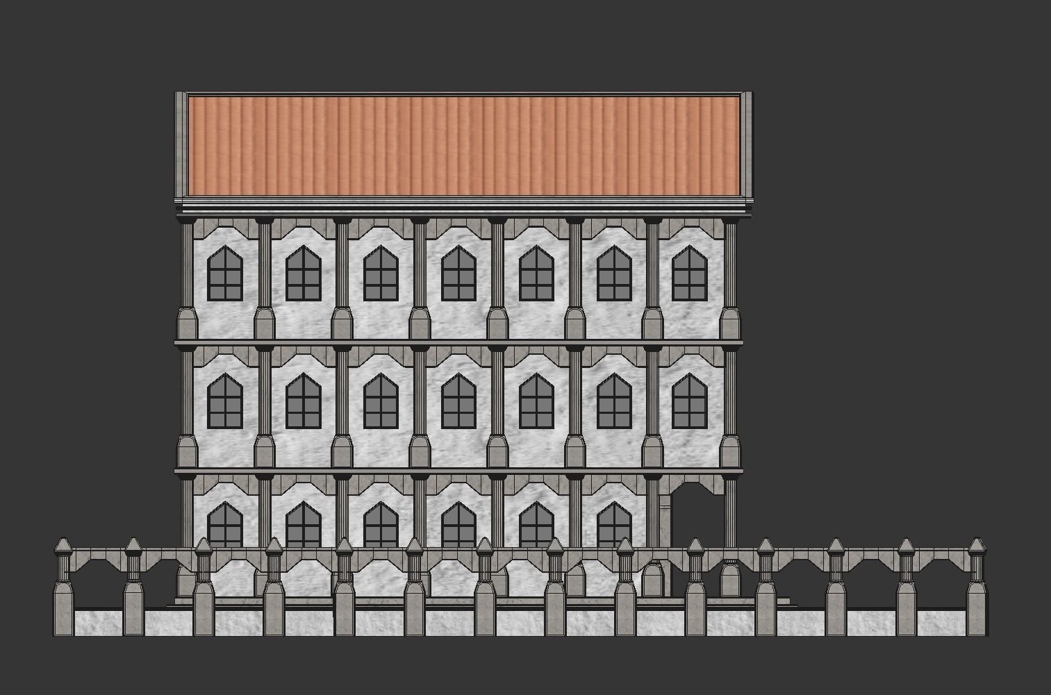 ROMAN HOUSE 3D model_13