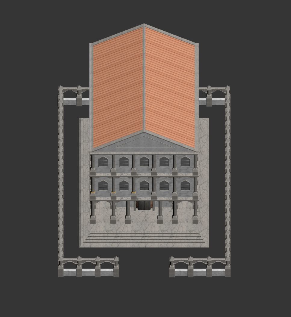 ROMAN HOUSE 3D model_9