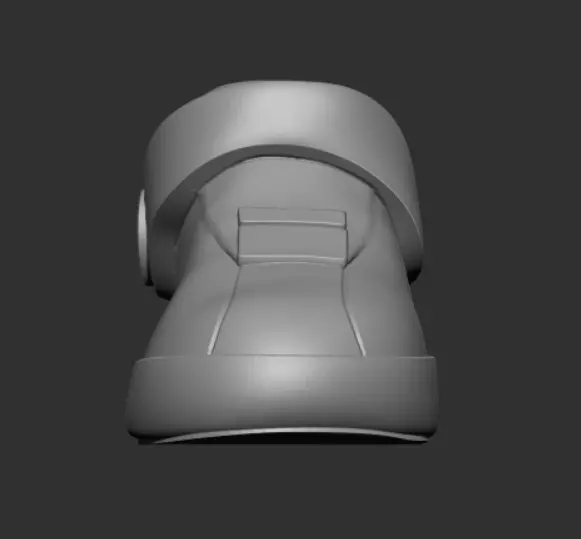 Hot Toys style Clone Trooper boot 3D print model_0