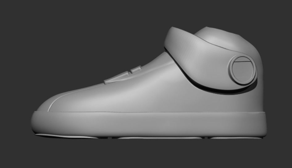 Hot Toys style Clone Trooper boot 3D print model_2