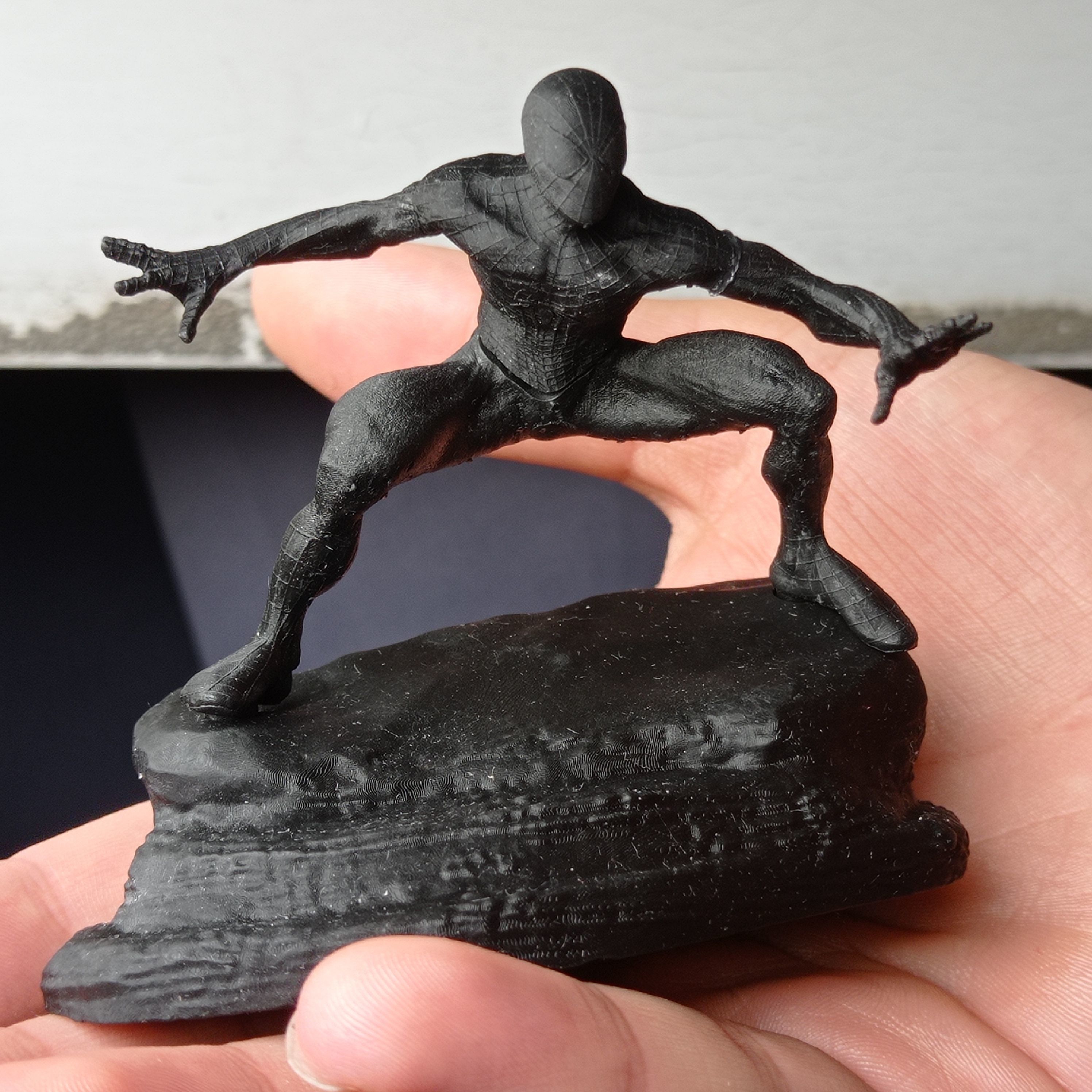 Spider-man diorama 3D print model_6