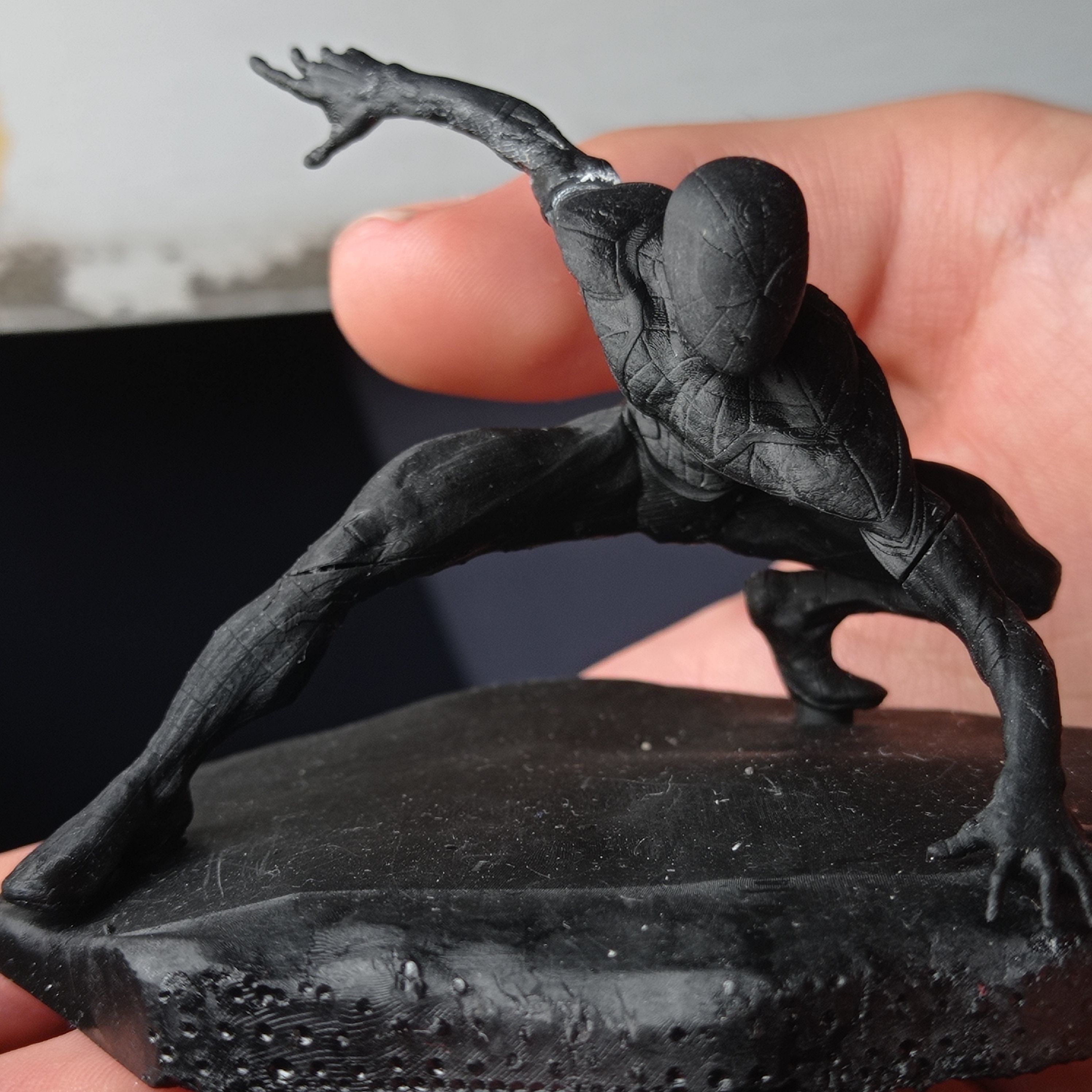 Spider-man diorama 3D print model_5