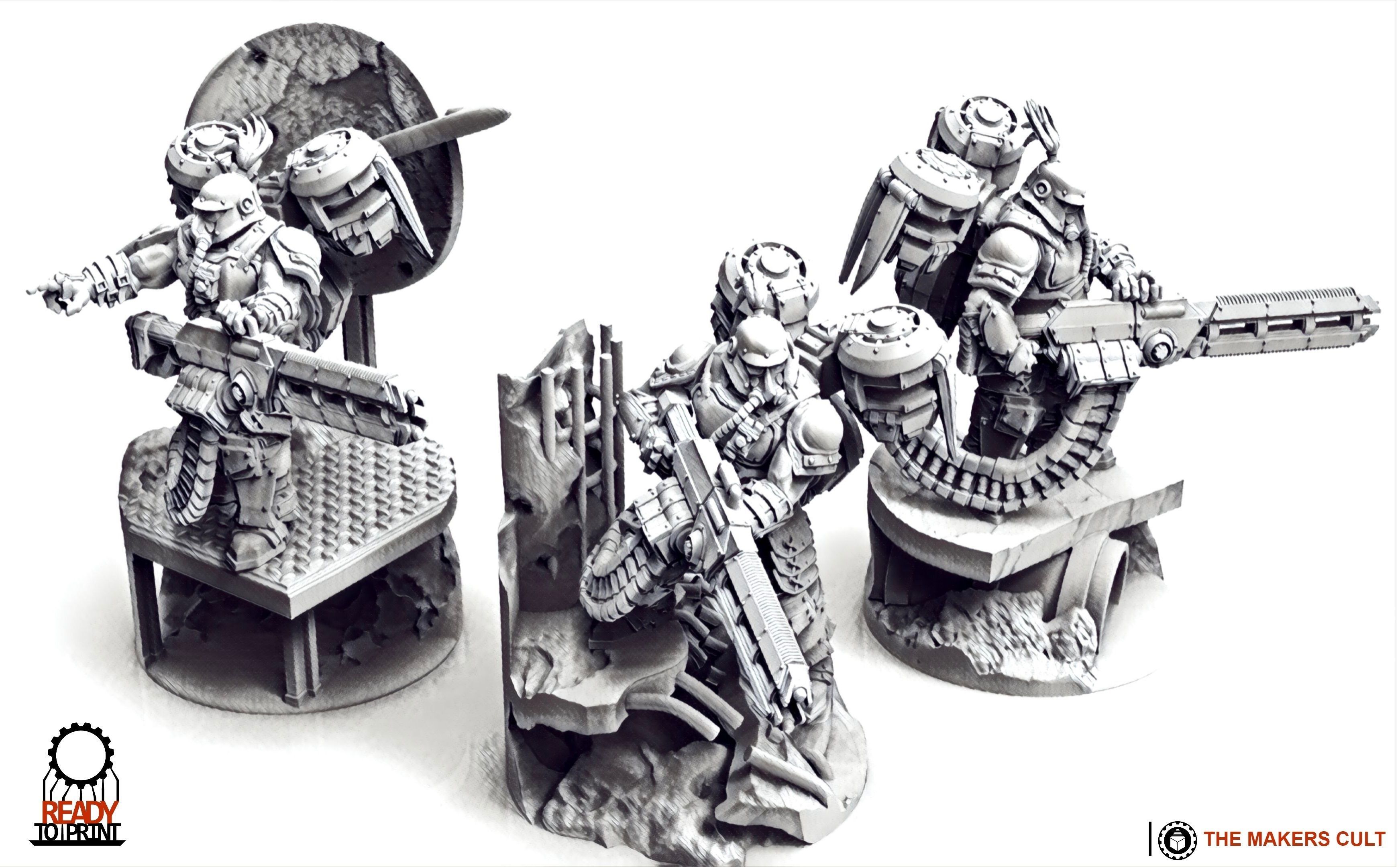 Tempest Legion - MK3 Aetos Squad 3D print model_8