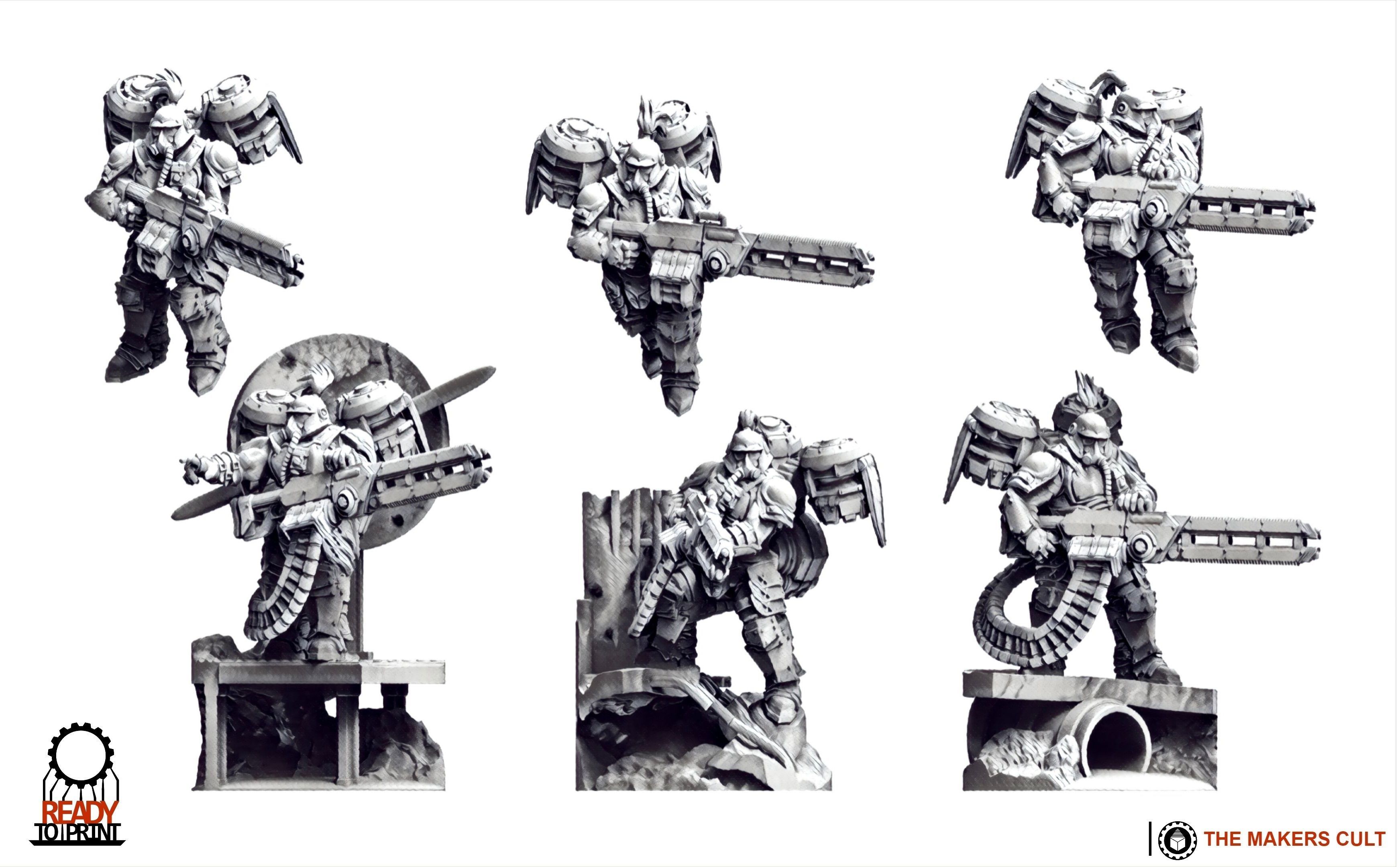 Tempest Legion - MK3 Aetos Squad 3D print model_7