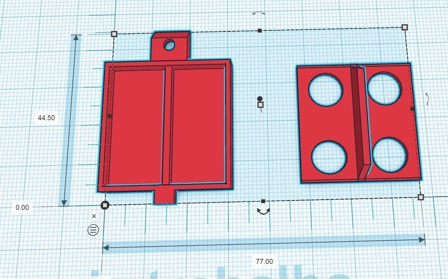 Furby Battery Cover 2005 3D print model_5