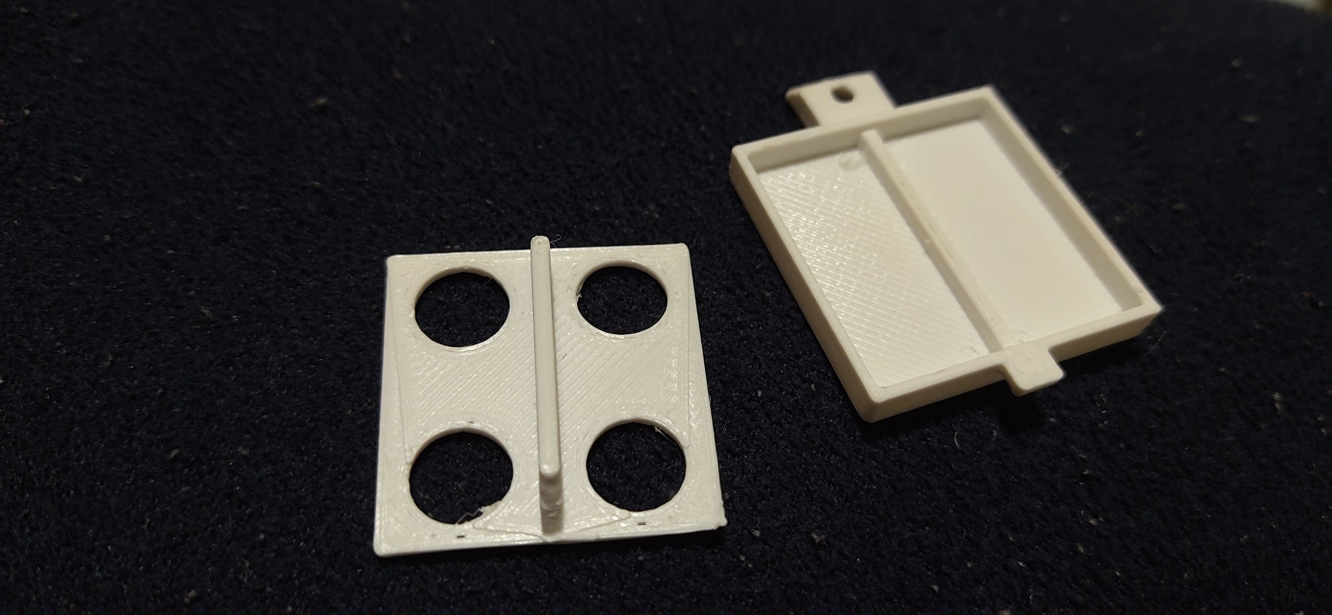 Furby Battery Cover 2005 3D print model_2