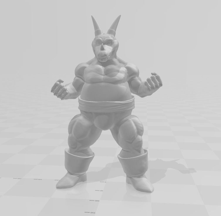 Maraikoh 3D Model dragon ball character 3D print model_1