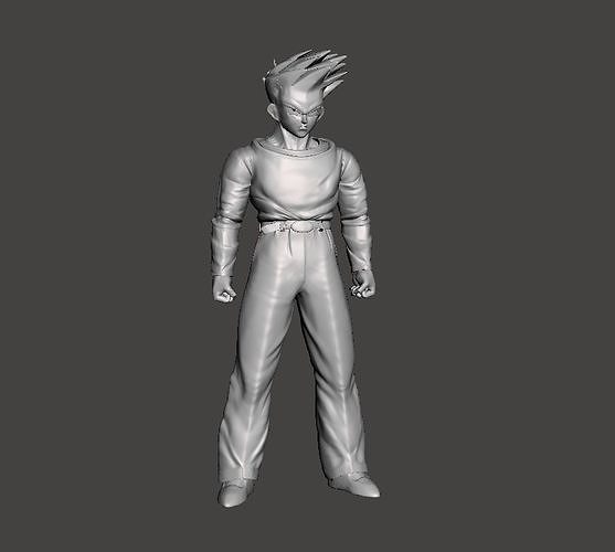 Goten Dragon Ball GT 3D Model 3D print model