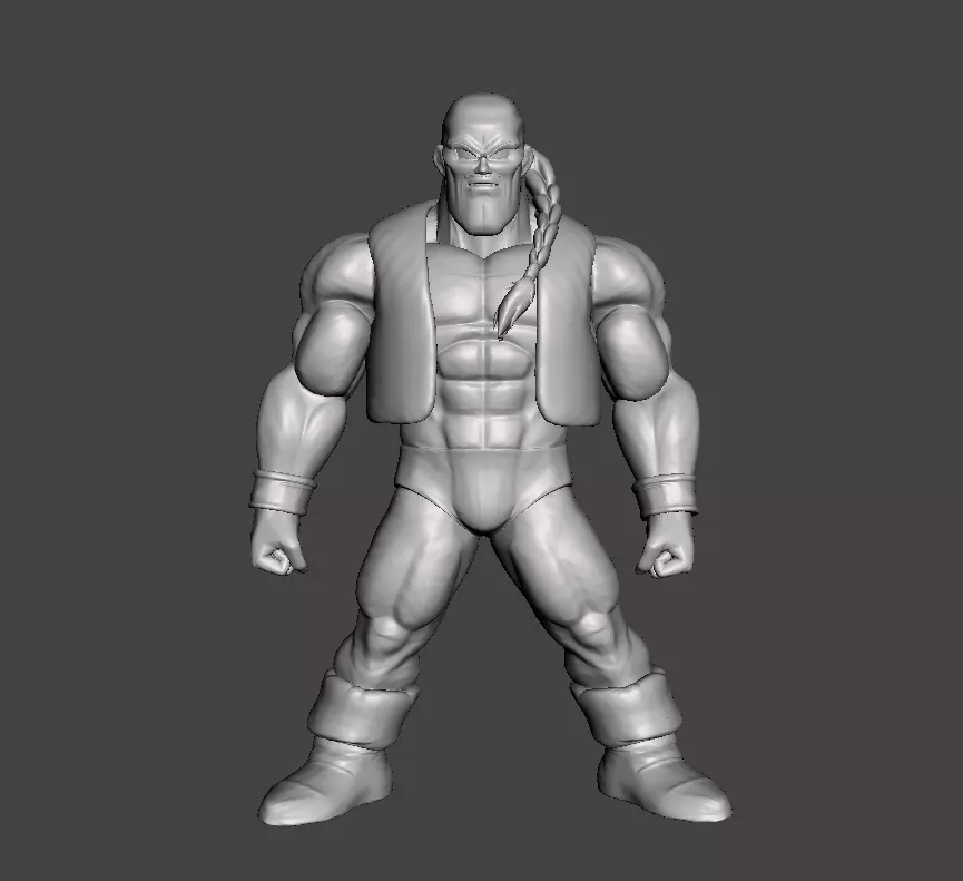 Wild Tiger 3D Model 3D print model_0