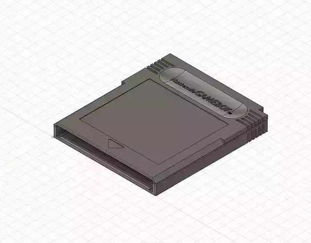 Gameboy Cartridge 3D print model