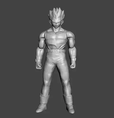 Vegeta Dragon Ball GT 3D Model