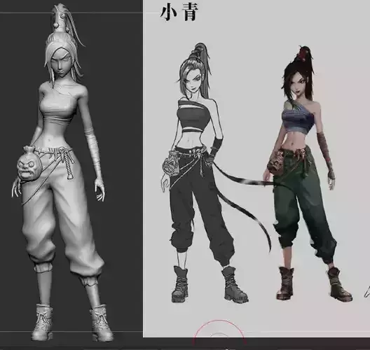 GreenSnake - Film White Snake FanArt - Ready to print 3D print model