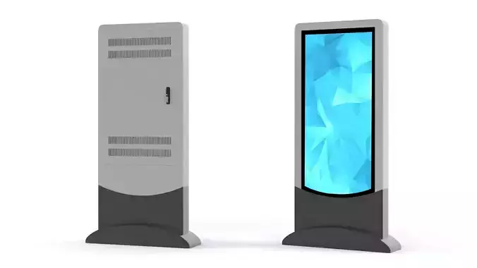 Information Kiosk 3D model