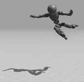Skeletal Base Model Low-poly 3D model