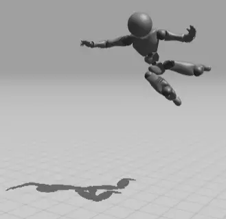 Skeletal Base Model Low-poly 3D model_0