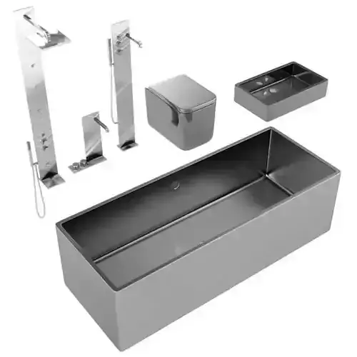 Dark Bathroom Fixtures