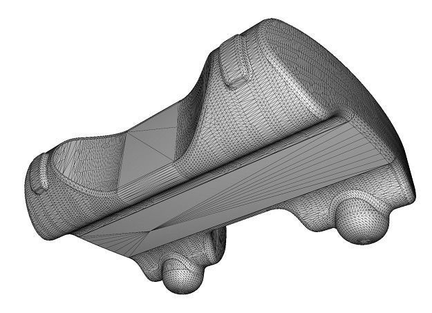 Spectacular Wireless Gamepad Low-poly 3D model_5