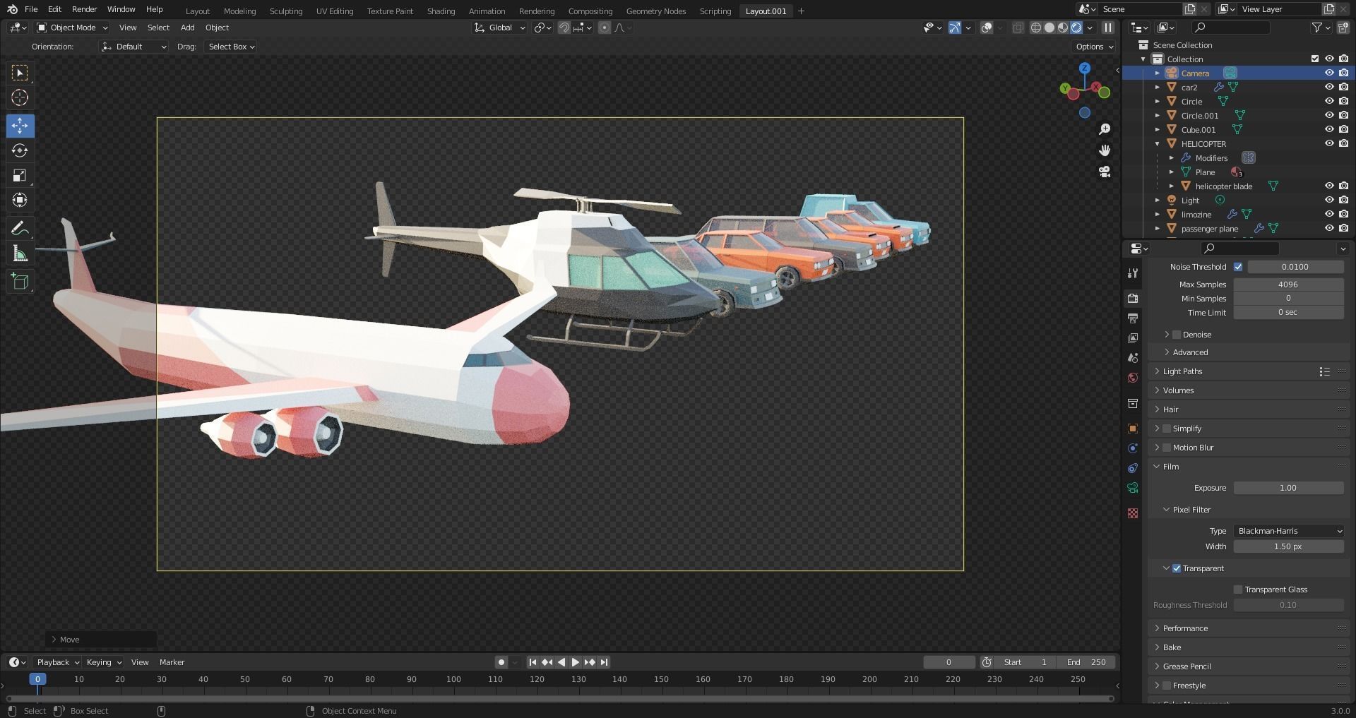 low poly vehicles asset pack  Low-poly 3D model_4