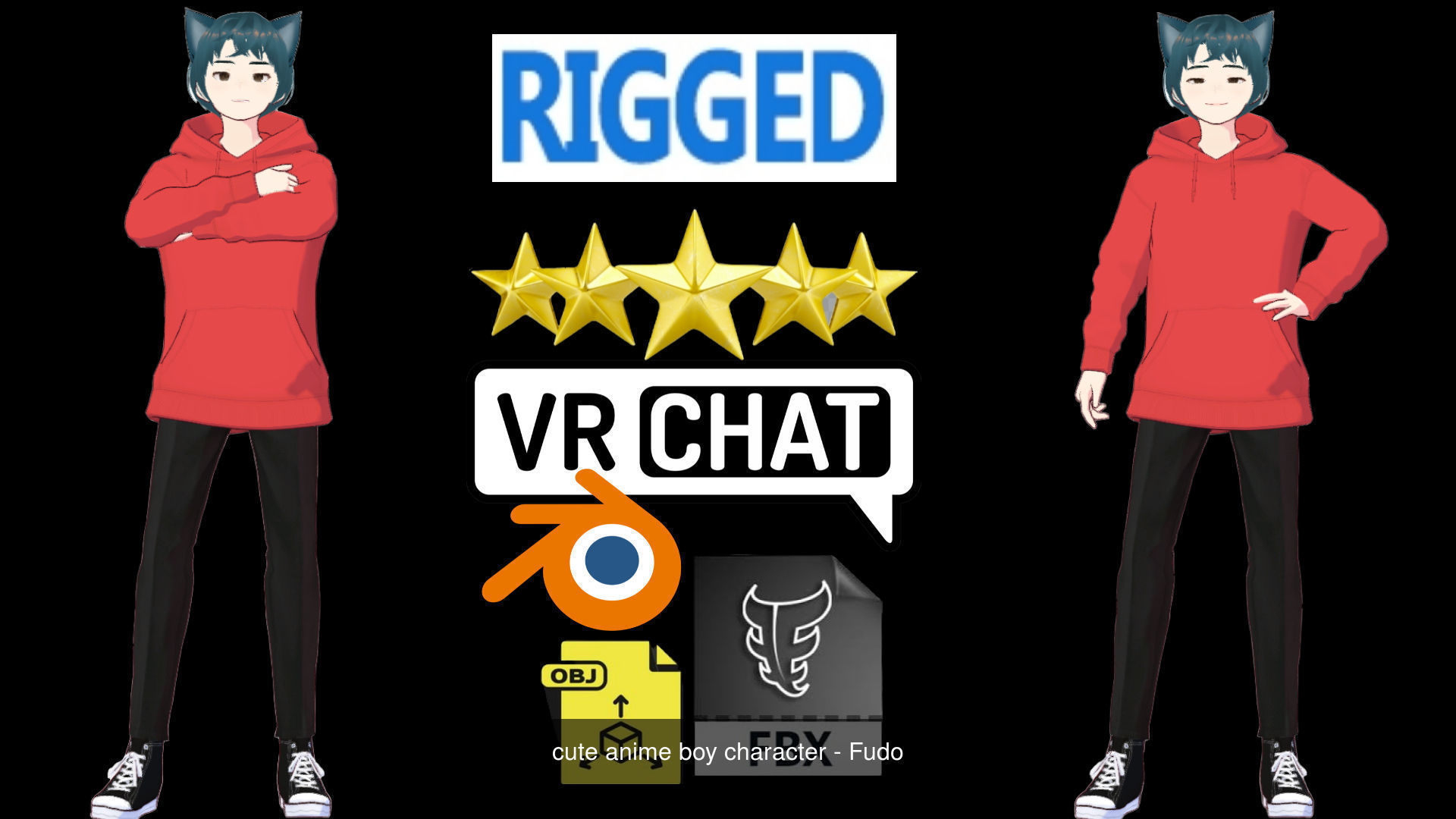 20 Cute Anime Girls Characters DiamondPACK 3D Model Collection_15