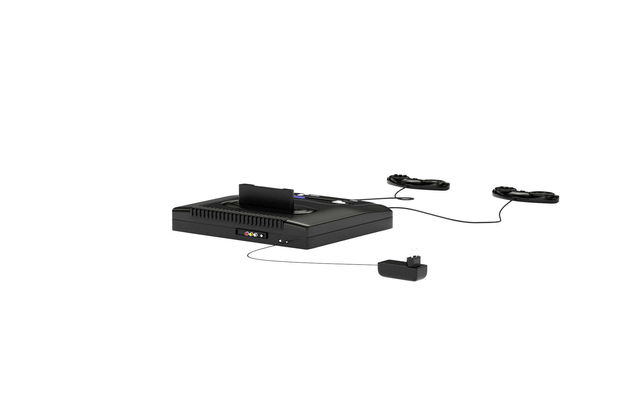 Sega mega drive 2 3D model_2