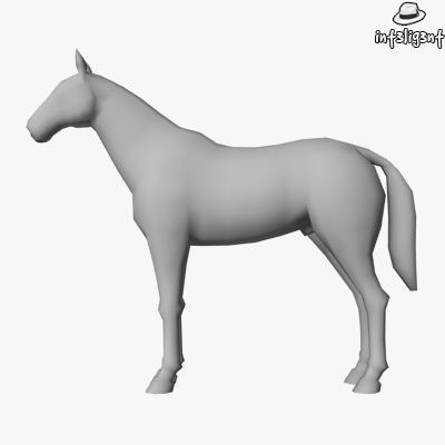 Farm Animals Low-poly 3D model_22