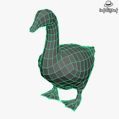 Farm Animals Low-poly 3D model_17